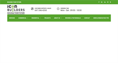 Desktop Screenshot of iconbuilders.ca