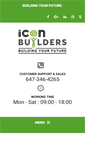 Mobile Screenshot of iconbuilders.ca